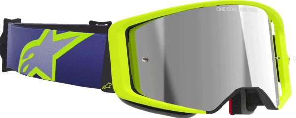Alpinestars Supertech Vision Corp szemüveg, lila/sárga, EGY MÉRET, 1, nordicamoto.ro