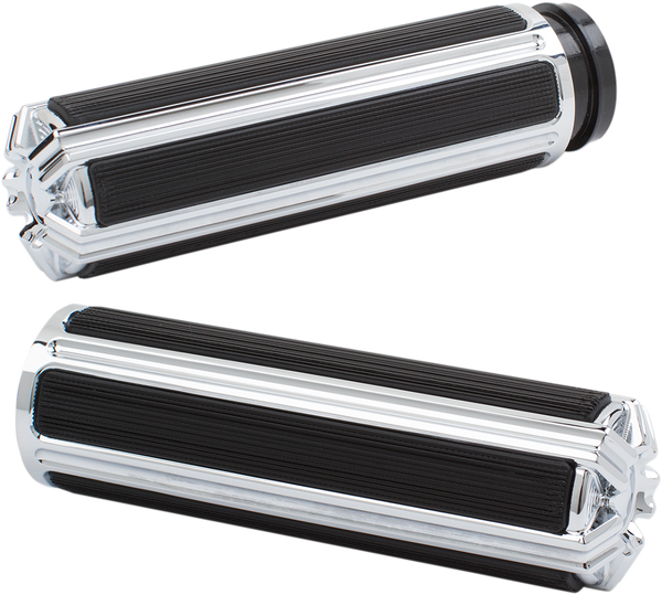 Ness-tech® 10-gauge Comfort Grips Silver, 1, nordicamoto.ro