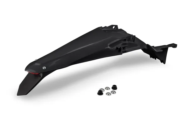 Hátsó sárvédő Yamaha-hoz, fekete, 1, nordicamoto.ro