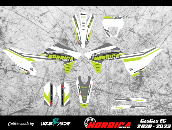 Kit stickere GASGAS  EC 2020-2023 Nordicamoto, 1, nordicamoto.ro