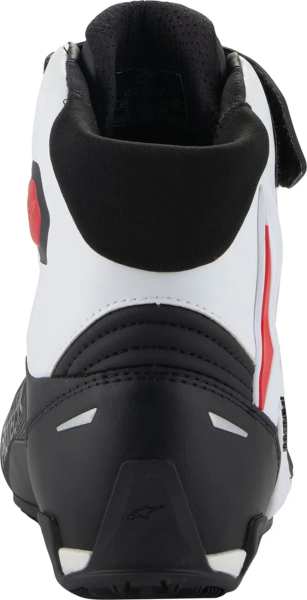 Alpinestars Faster-4 csizma, fekete/fehér/sötétvörös, 12-es méret, 3, nordicamoto.ro