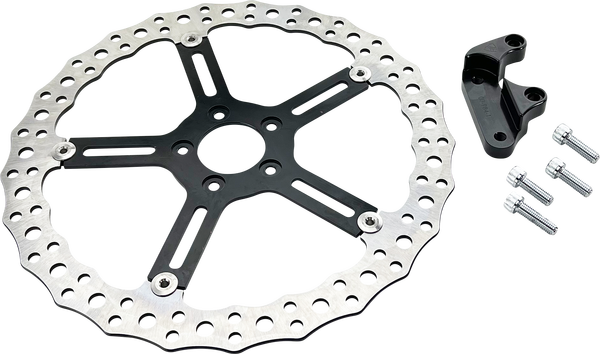 15(r) Big Brake Jagged Floating Rotor Kit Chrome, 1, nordicamoto.ro