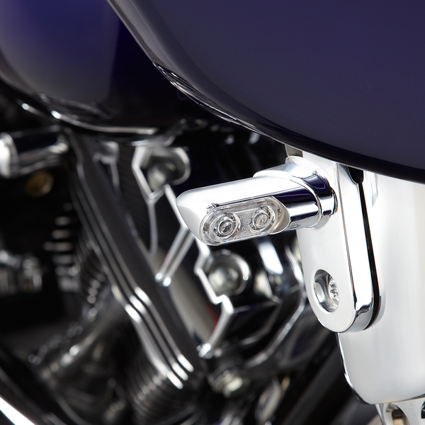 Bolt-on Turn Signals With Power Leds Chrome, 3, nordicamoto.ro