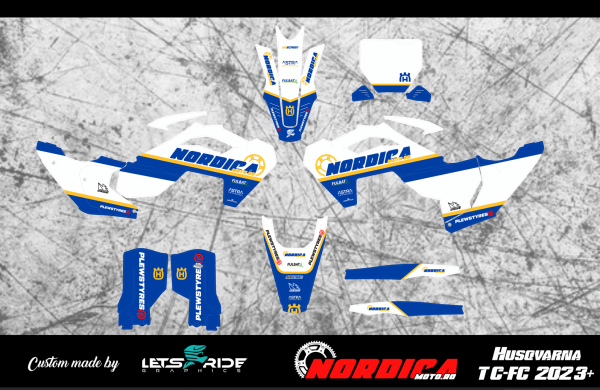 Kit stickere HUSQVARNA TC-FC 2023 Nordicamoto, 1, nordicamoto.ro