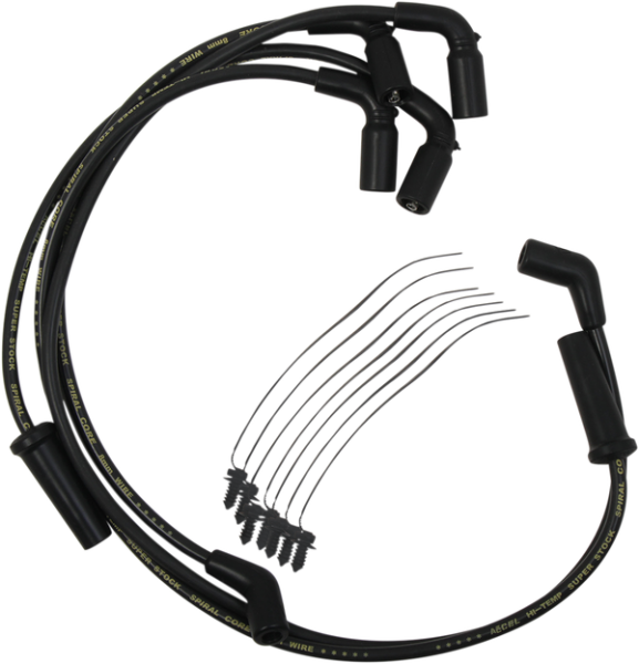 8 Mm Spark Plug Wire Black, 1, nordicamoto.ro