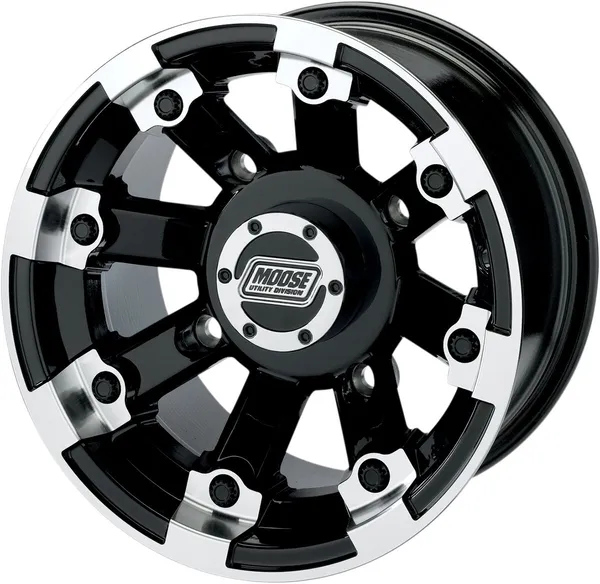 393x Wheel Silver, Black  12 x 8, 3, nordicamoto.ro