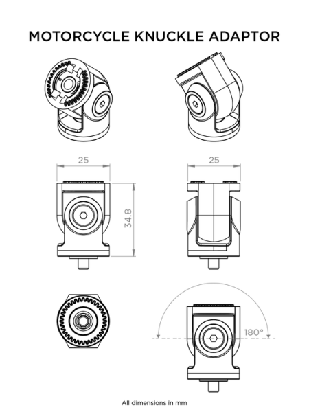 Quad Lock csuklóadapter, 2, nordicamoto.ro