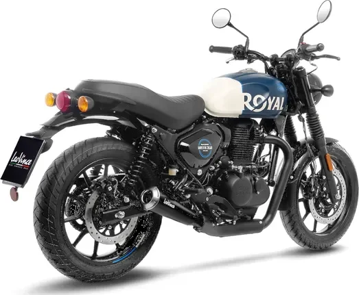LeoVince GP One Slip-On kipufogórendszer a Royal Enfield Hunter 350-hez (2022–2024), 2, nordicamoto.ro