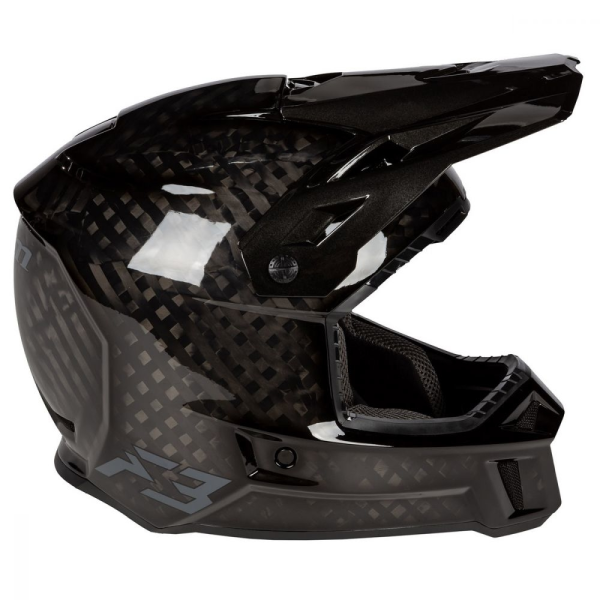 F3 Carbon Helmet ECE Draft White (Non-Current), 37, nordicamoto.ro