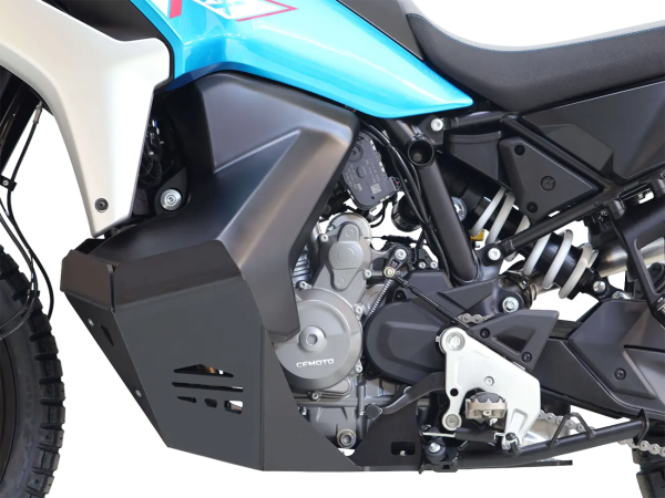 AXP Racing Adventure CF Moto 800 MT-X/Comfort '25–'26 fekete motorvédő, 3, nordicamoto.ro