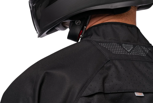 Icon Mesh AF Black M textildzseki, 11, nordicamoto.ro