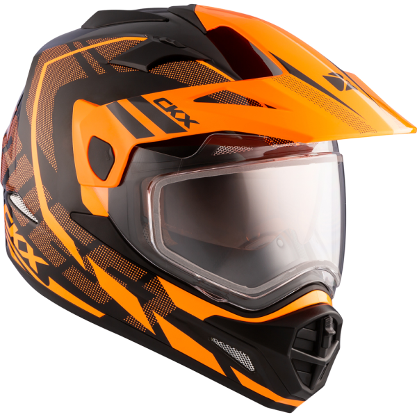 CKX QUEST RSV Moosek sisak elektromos napellenzővel, narancssárga, XS, 5, nordicamoto.ro