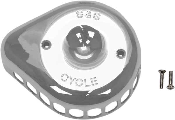Stealth Air Cleaner Cover Silver, 3, nordicamoto.ro