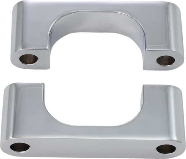 Tire Hugger Front Fender Mounting Block Chrome, 1, nordicamoto.ro