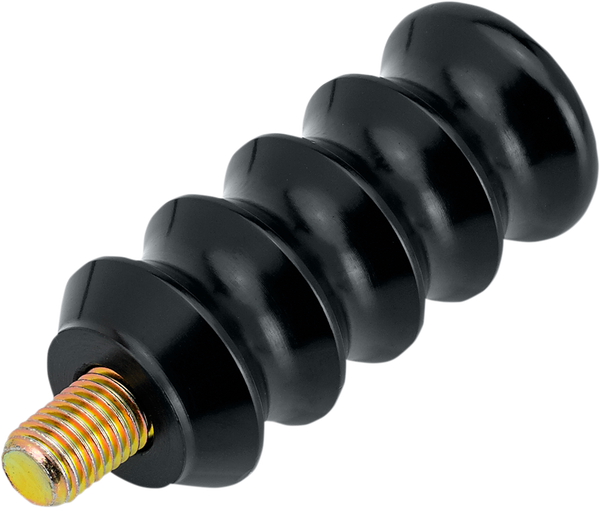 Ribbed Shift Peg Black, Anodized, 2, nordicamoto.ro