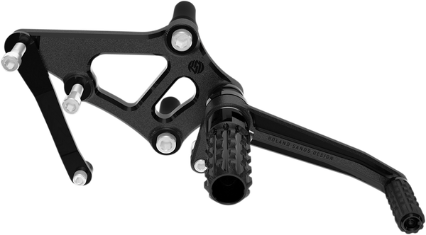 Foot Controls Rear Sets Bolt-on Black, 2, nordicamoto.ro