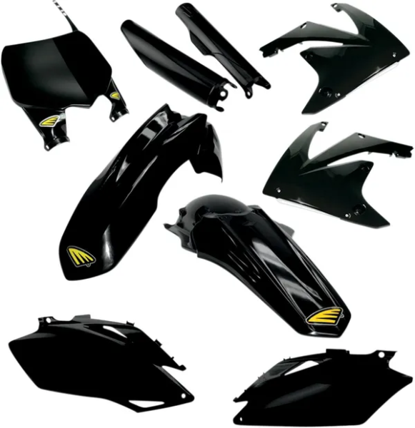 Teljes Powerflow karosszériakészlet, fekete, 1, nordicamoto.ro
