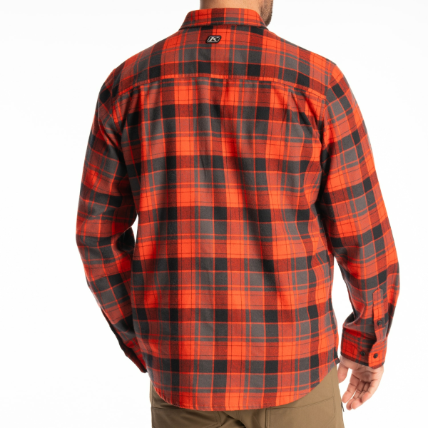 Cottonwood Midweight Flannel Shirt Monument - Black (Non-Current), 5, nordicamoto.ro