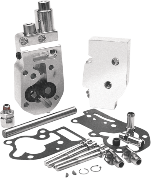 Flow Pro 1 Billet Oil Pump Complete Assembly Polished, 1, nordicamoto.ro