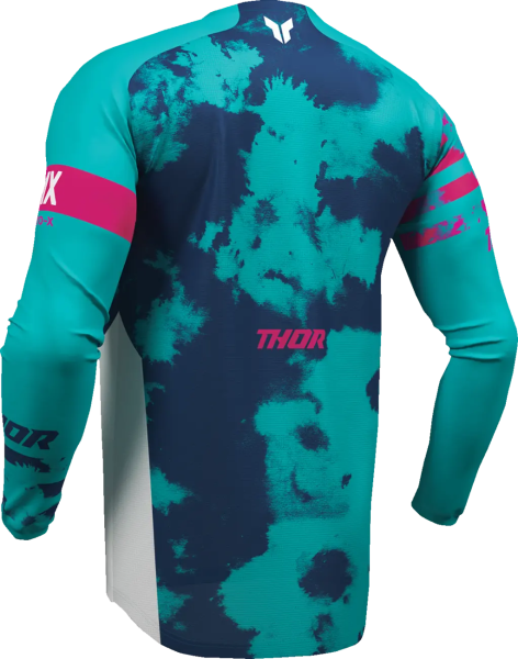 Thor Launchmode Bleach Blue gyerek póló, XS, 4, nordicamoto.ro