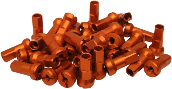MOOSE RACING Nipple Set Orange, Polished, Anodized, 1, nordicamoto.ro