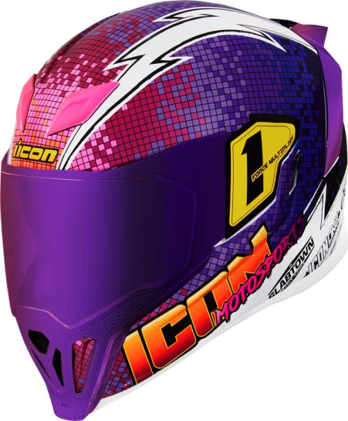 Casca Icon Airflite™ Quarterflash Purple XS, 5, nordicamoto.ro