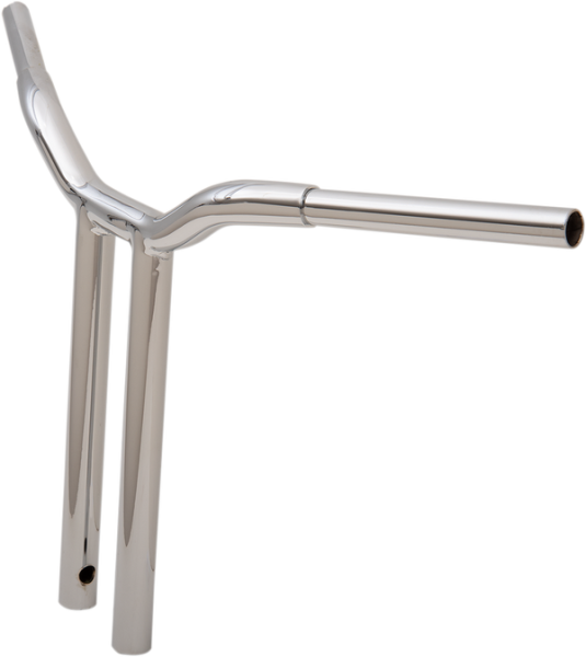 Kage Fighter Welded Straight-riser Handlebar Silver, 1, nordicamoto.ro