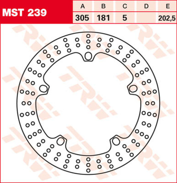 Round Fixed Brake Rotor Larger Than 300mm, 2, nordicamoto.ro