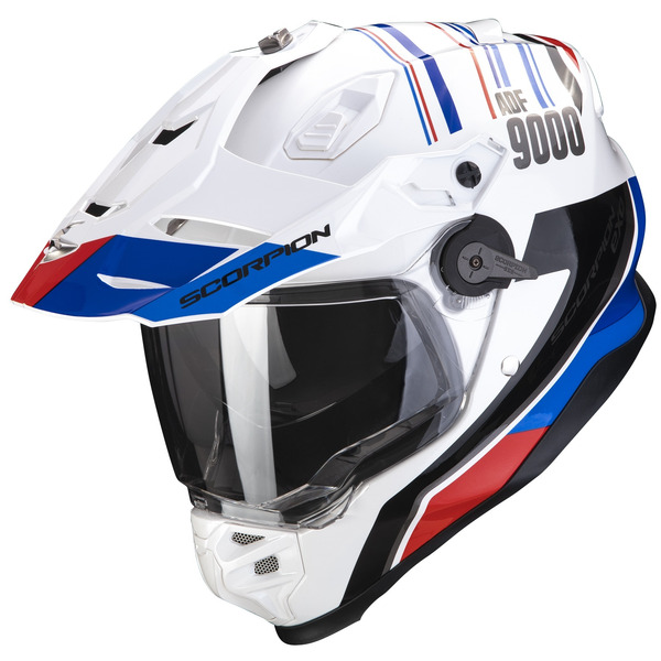 SCORPION ADF-9000 AIR DESERT enduro/adventure sisak, fehér/kék/piros, XXL, 1, nordicamoto.ro