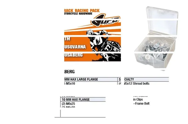 Pályaverseny-csomagok alkatrész-készletei – KTM/Husqvarna/Husaberg acél, 1, nordicamoto.ro