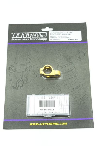 Steering Damper Mounting Kit Gold, 2, nordicamoto.ro