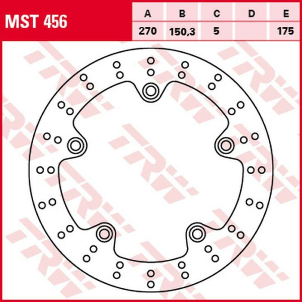 Disc frana fata/spate TRW BMW C 600 SPORT '11 -'15/C 650GT '11 -/C 650 SPORT '16 -, 1, nordicamoto.ro