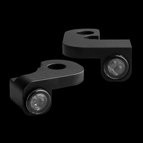 Nano Series Handlebar Turn Signals Black, 1, nordicamoto.ro