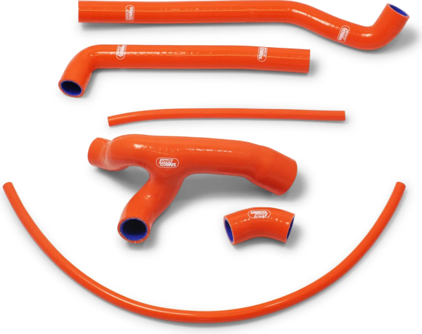 Radiator Hose Kit Orange, 1, nordicamoto.ro