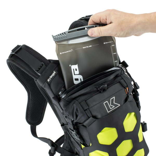 Kriega Trail 9 Adventure Camo folyadékpótló hátizsák, 12, nordicamoto.ro