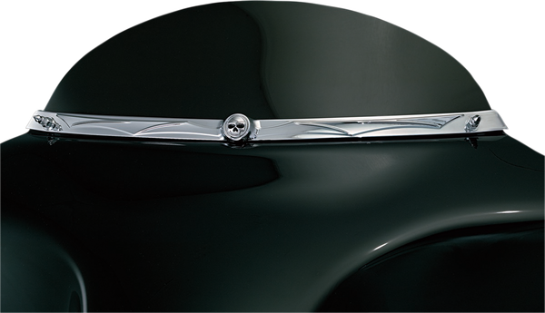 Steel Fairing/windshield Trim Silver, 1, nordicamoto.ro