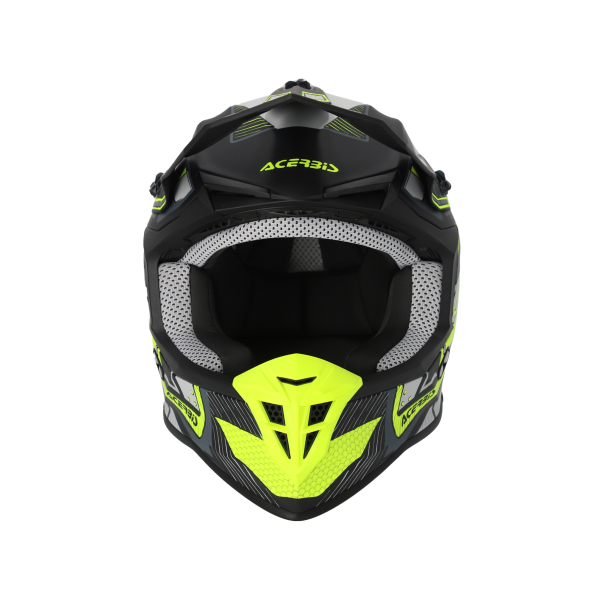 Acerbis Linear 22-06 sisak, fekete/fluo sárga, M méret, 6, nordicamoto.ro