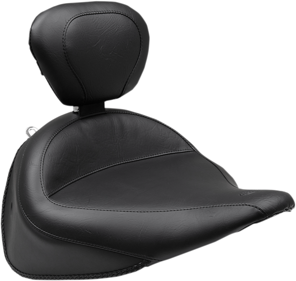 Wide Solo Seat With Removable Backrest Black, 3, nordicamoto.ro