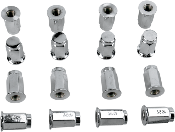Lug Nuts Chrome, 1, nordicamoto.ro