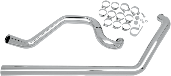 2-into-2 True Dual Headpipe Chrome, 1, nordicamoto.ro