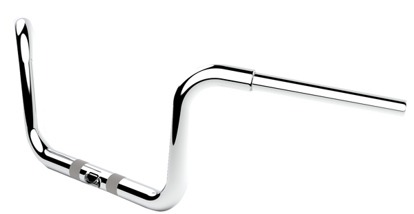 Twin Round Handlebar Silver, 2, nordicamoto.ro
