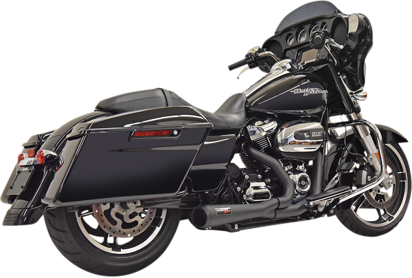 Road Rage 2:1 Short Exhaust System Black, 1, nordicamoto.ro