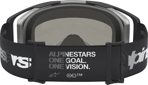 Alpinestars Vision 8 borostyánszínű, fekete/ezüst/átlátszó lencsés síszemüveg, 2, nordicamoto.ro