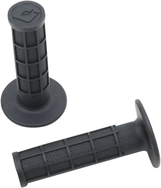 Ruffian MX Half Waffle egyrétegű markolat, fekete, 1, nordicamoto.ro