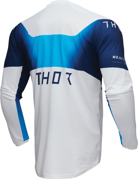 Tricou Enduro Thor Launchmode Storm White/Blue M, 4, nordicamoto.ro