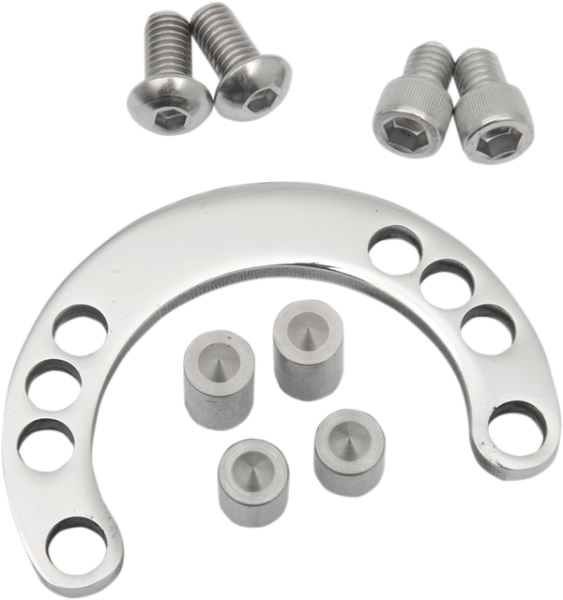 Adjustable Triple Tree Fork Stop Kit Chrome, 1, nordicamoto.ro