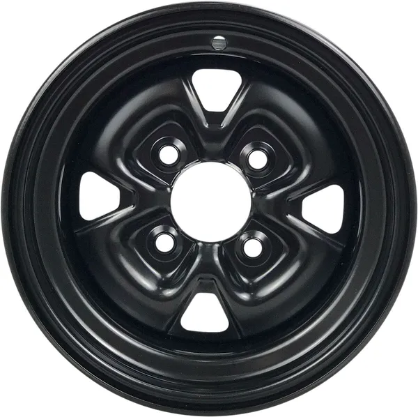 Steel Wheel Black  12 x 7, 2, nordicamoto.ro