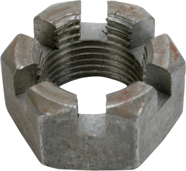 Axle Hub Nut Silver, 1, nordicamoto.ro