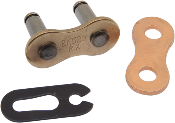 Rx 1 Clip Link 520 Non-seal Replacement Connecting Link / Gold Gold, 1, nordicamoto.ro