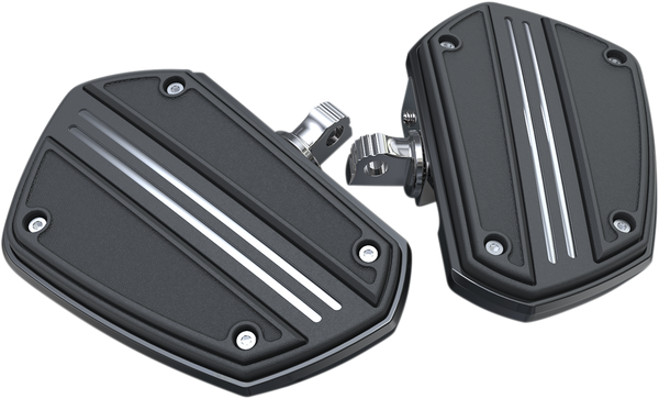Twin Rail Boards Black, 3, nordicamoto.ro